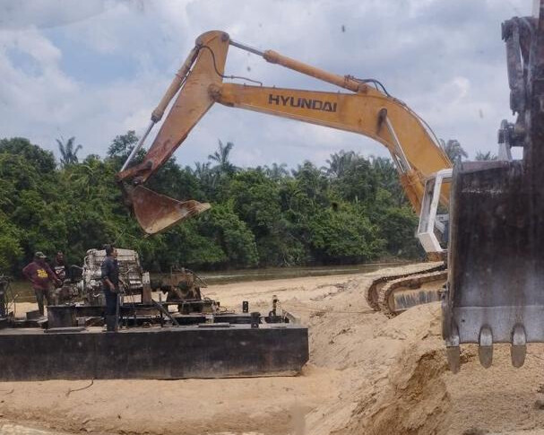 Pasir Murah Hulu Terengganu - Jengkaut pasir