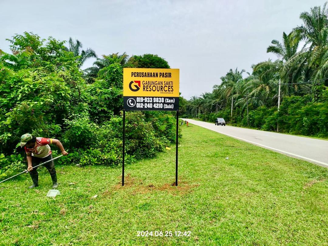 Pasir Murah Hulu Terengganu - Papan Tanda